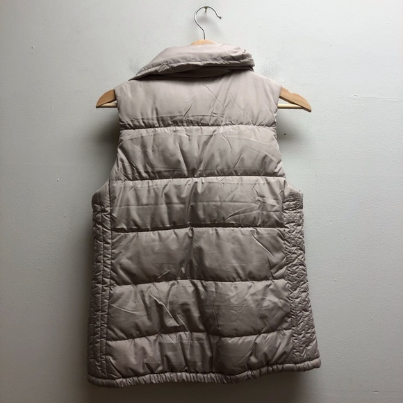 Old navy cream zip vest - Picture 5 of 5